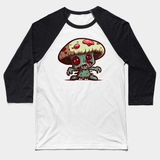 Zombie Mushrooms - Tad Baseball T-Shirt